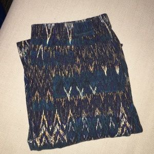 Forever 21 multi print leggings